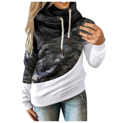 Cheky - Hoodies Women Camouflage hoodie Sweatshirt