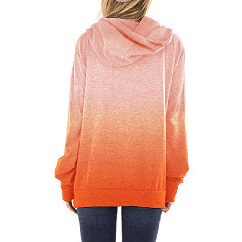 Cheky - Two-colored fashion hoodies for women