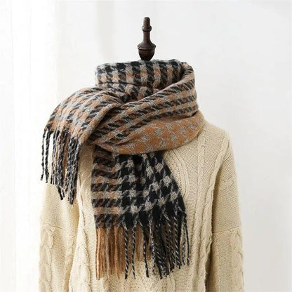 Cheky - New Style Cashmere Scarf With Thickened Shawl